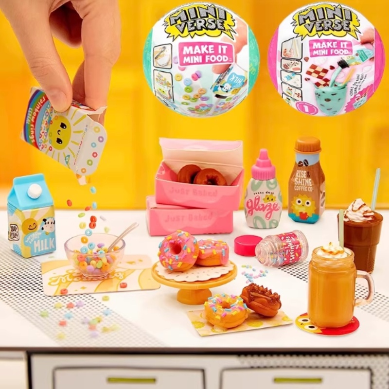 Homemade Food Snacks - Nowe Zabawki Miniverse Mini DIY: Domowe