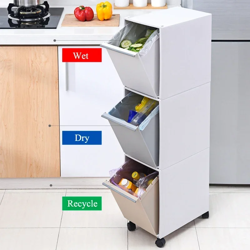 Food Snacks Corner - Wygodny Kosz na Śmieci Kuchenne z