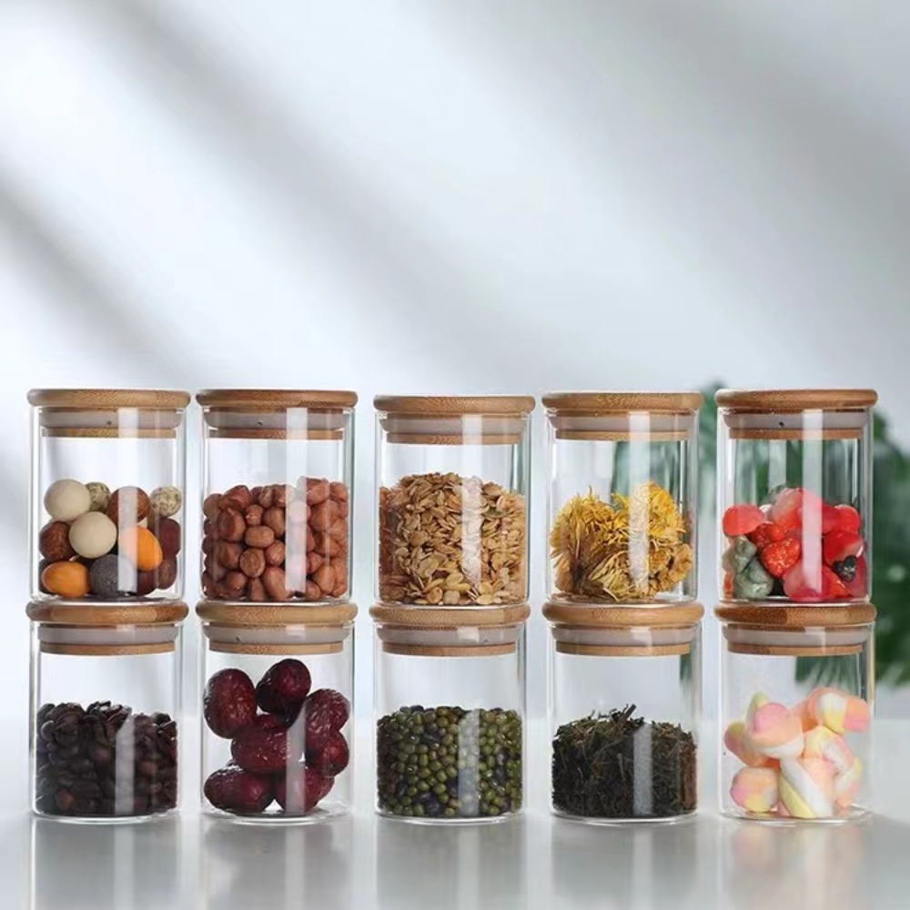 Homemade Food Snacks - Glass Food Storage Tank with Made