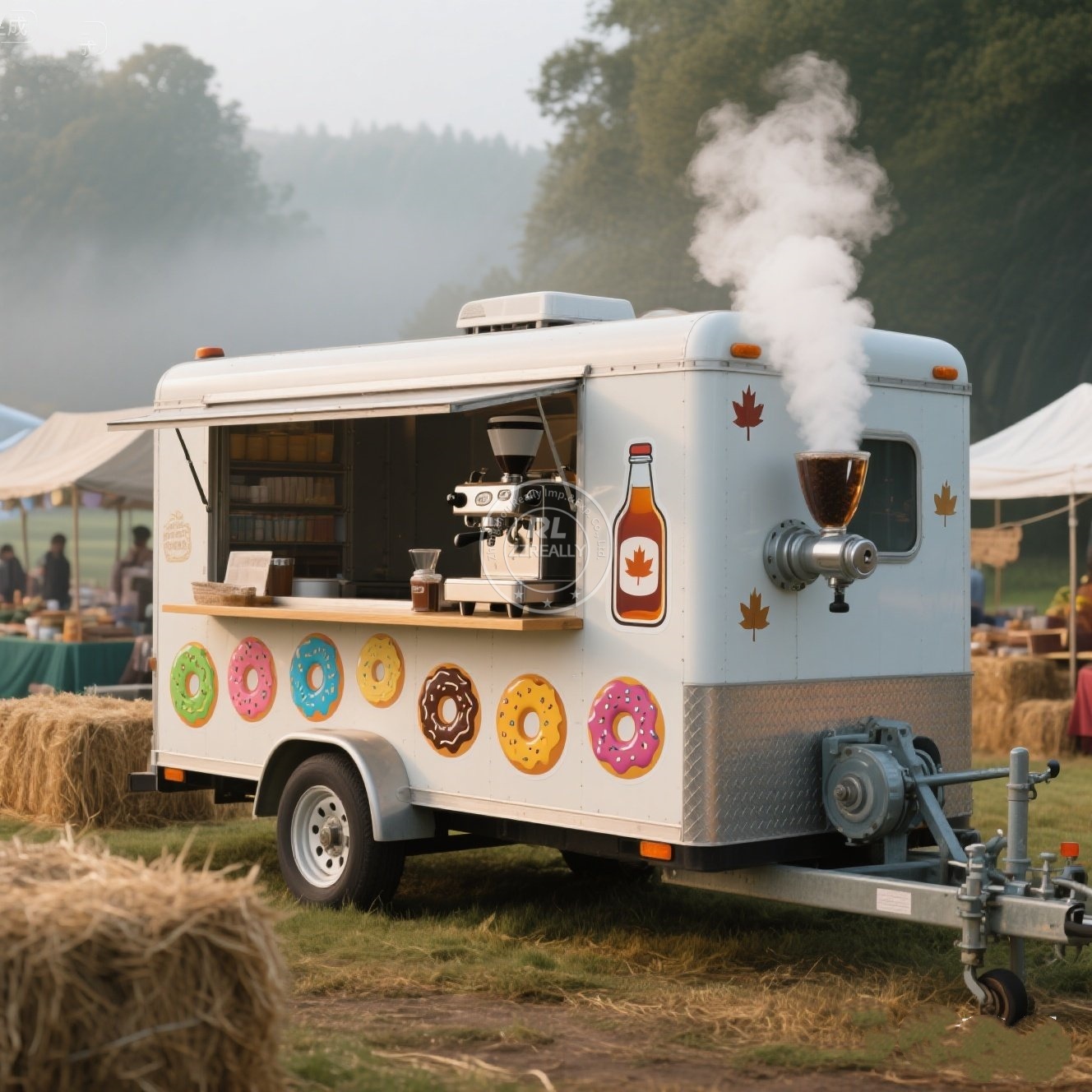 Food Snacks Business - Wysokiej jakości wózek gastronomiczny, przyczepa gastronomiczna,