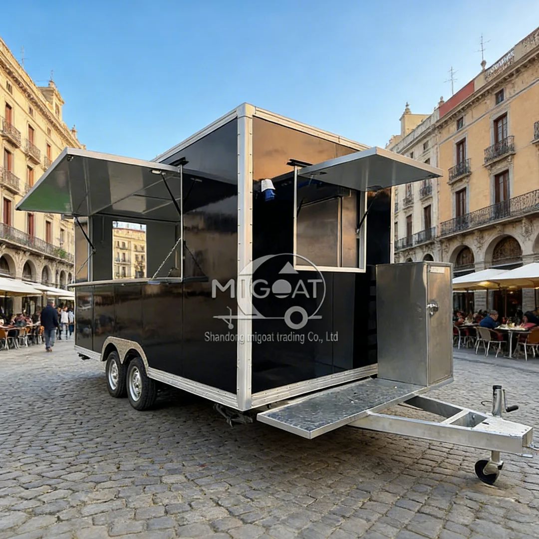 Komercyjny mobilny wózek gastr – Food Snacks To Sell recenzja i cena
