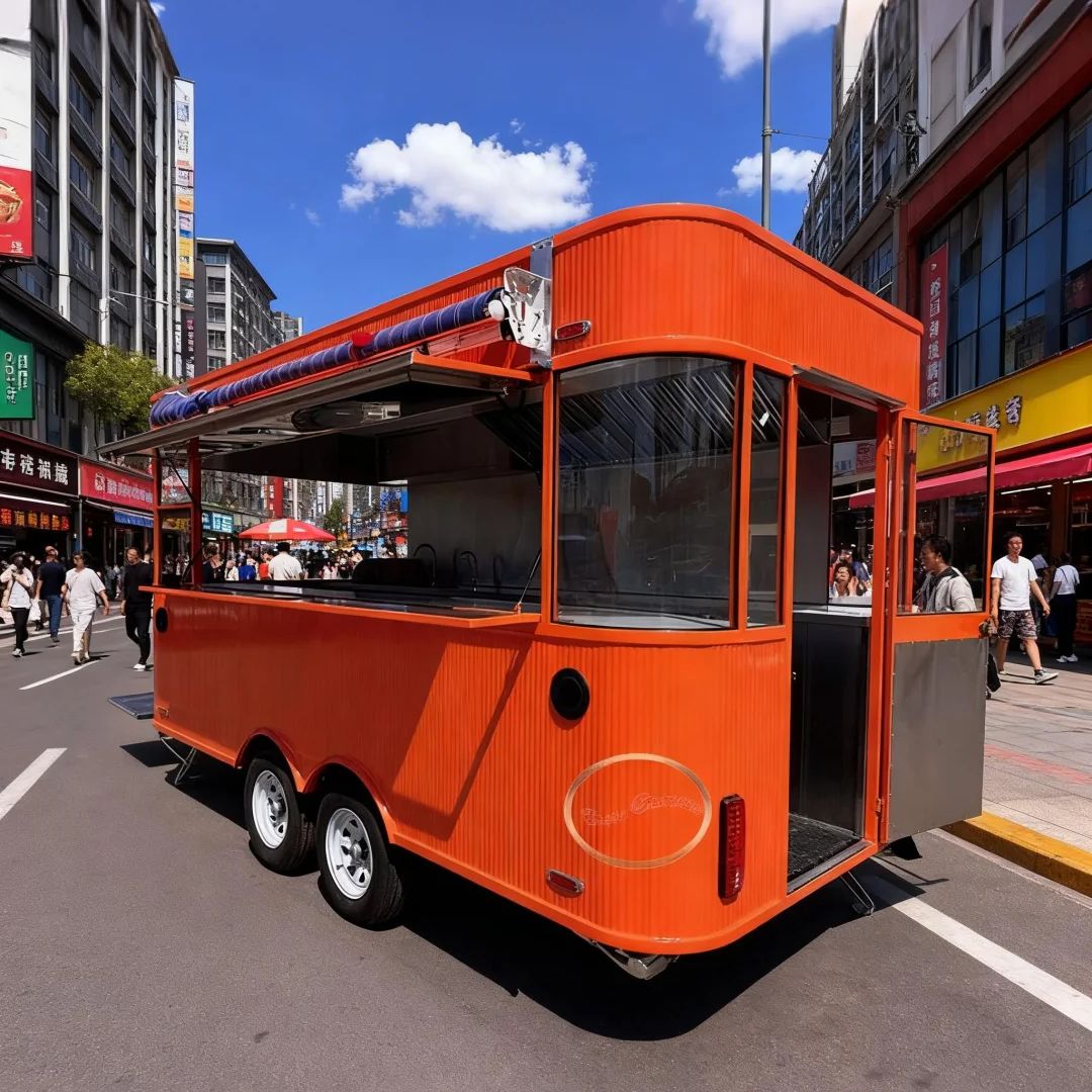 Przenośny mobilny przyczepa ga – Food Snacks To Sell recenzja i cena