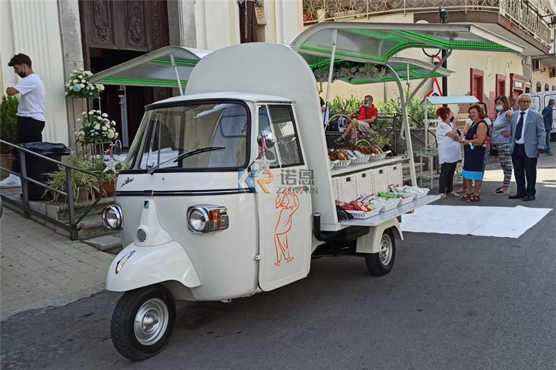 Elektryczny wózek trójkołowy O – Food Snacks To Sell recenzja i cena
