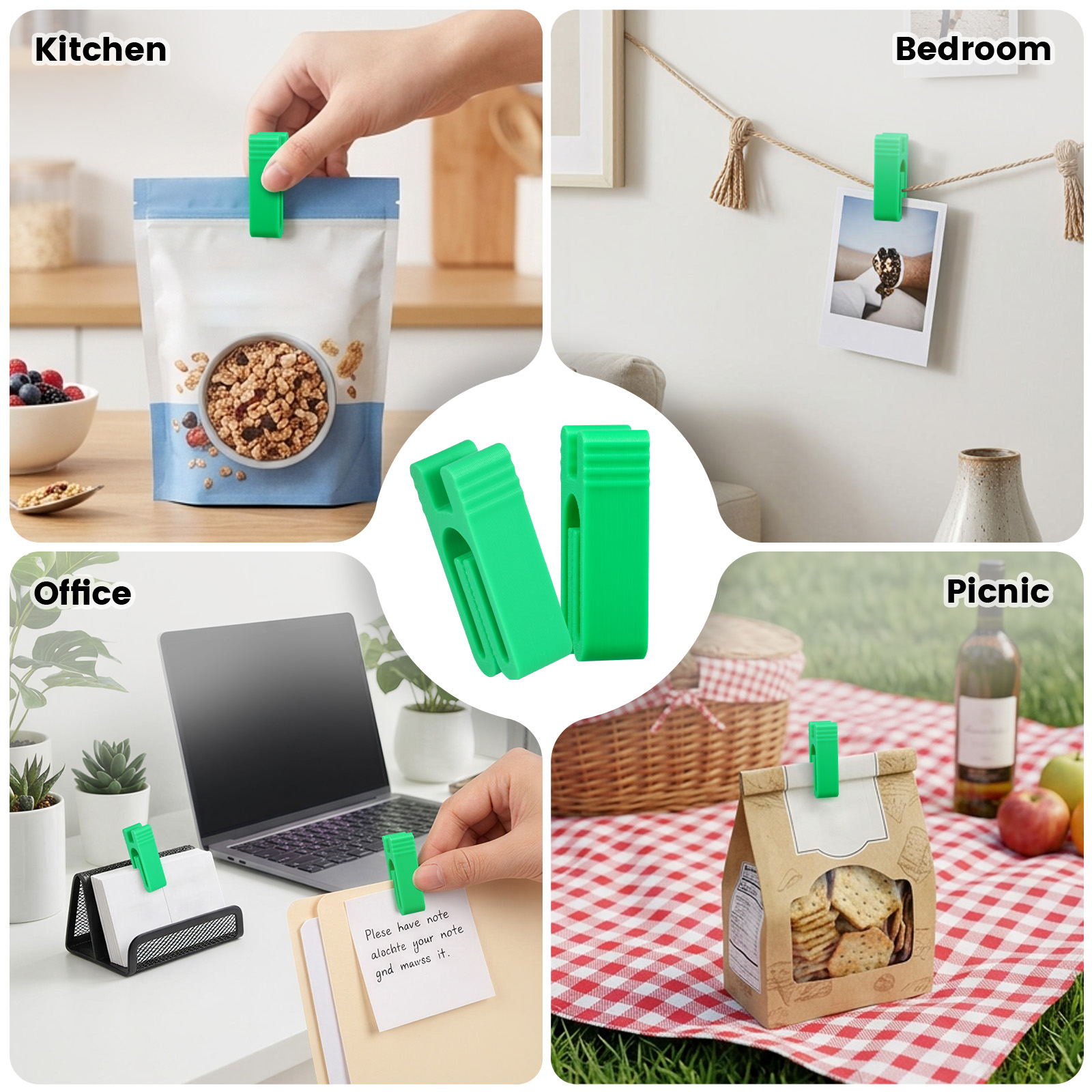 10 szt. Klipsów do zamykania t – Food Snacks Packaging recenzja i cena