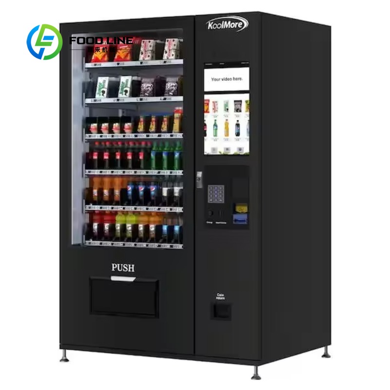 Automat z napojami i przekąska – Food Snacks To Sell recenzja i cena