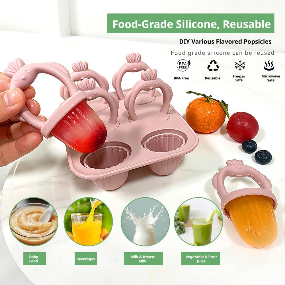 1 zestaw silikonowych foremek  – Homemade Food Snacks recenzja i cena