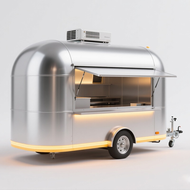 Mobilny wózek do sprzedaży prz – Food Snacks To Sell recenzja i cena
