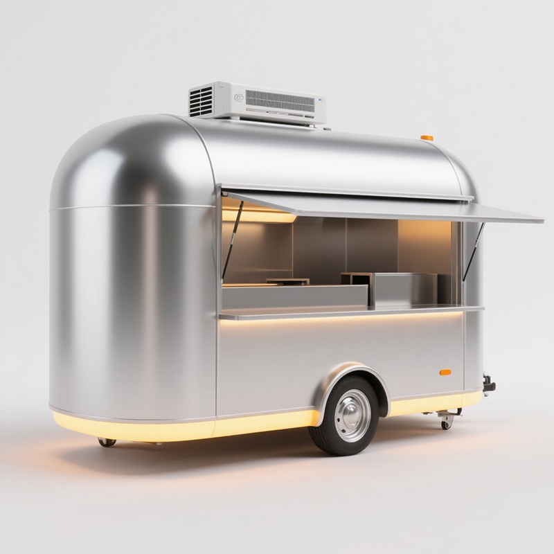 Mobilny wózek do sprzedaży prz – Food Snacks To Sell recenzja i cena