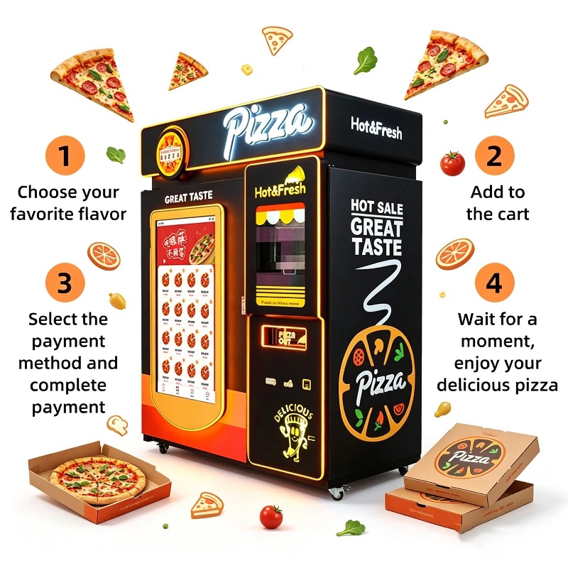Automat do sprzedaży pizzy got – Food Snacks Corner recenzja i cena